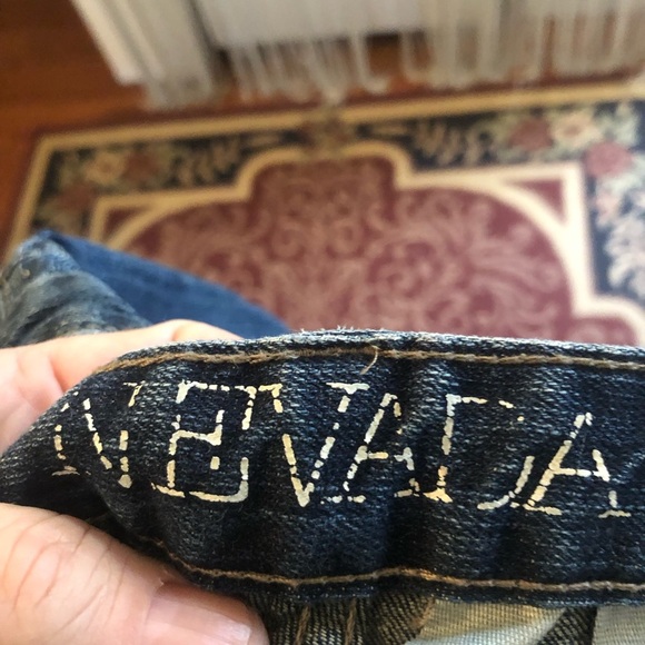 Blue Straight Jeans Classic Denim nevada jeans ,low rise - Picture 5 of 11